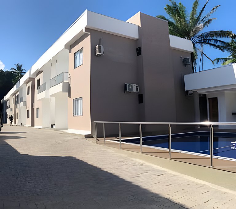 Ap 06 - 500m da PRAIA de taperapuan; Térreo, A/C