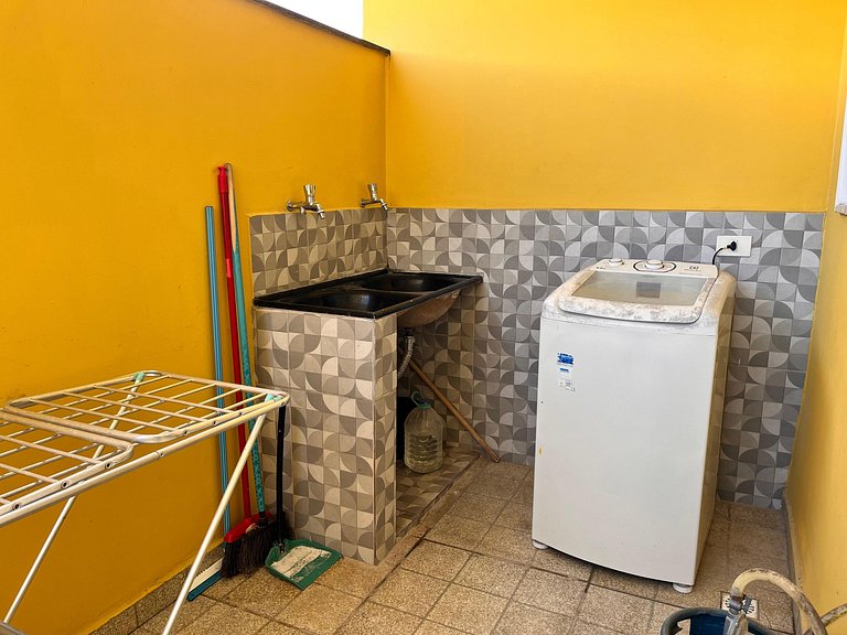 Refúgio Tropical em Taperapuãn, 2 quartos, A/C.