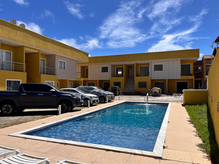 Refúgio Tropical em Taperapuãn, 2 quartos, A/C.